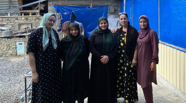 В Гунибском районе социальные работники посетили семьи погибших военнослужащих